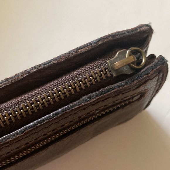 Lucky Brand Brown vintage leather purse bag and wallet - Picture 13 of 13